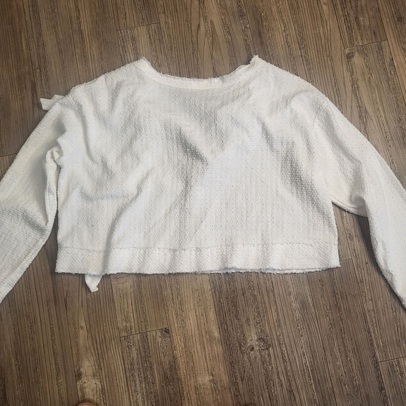 New Without Tags..Free People Women Cardigan White Size S - Picture 3 of 5